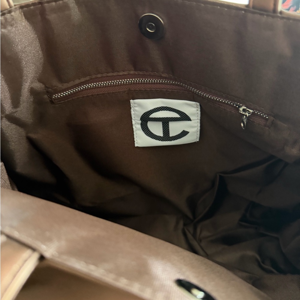 Telfar Chocolate Brown Tote Bag - Picture 2 of 3